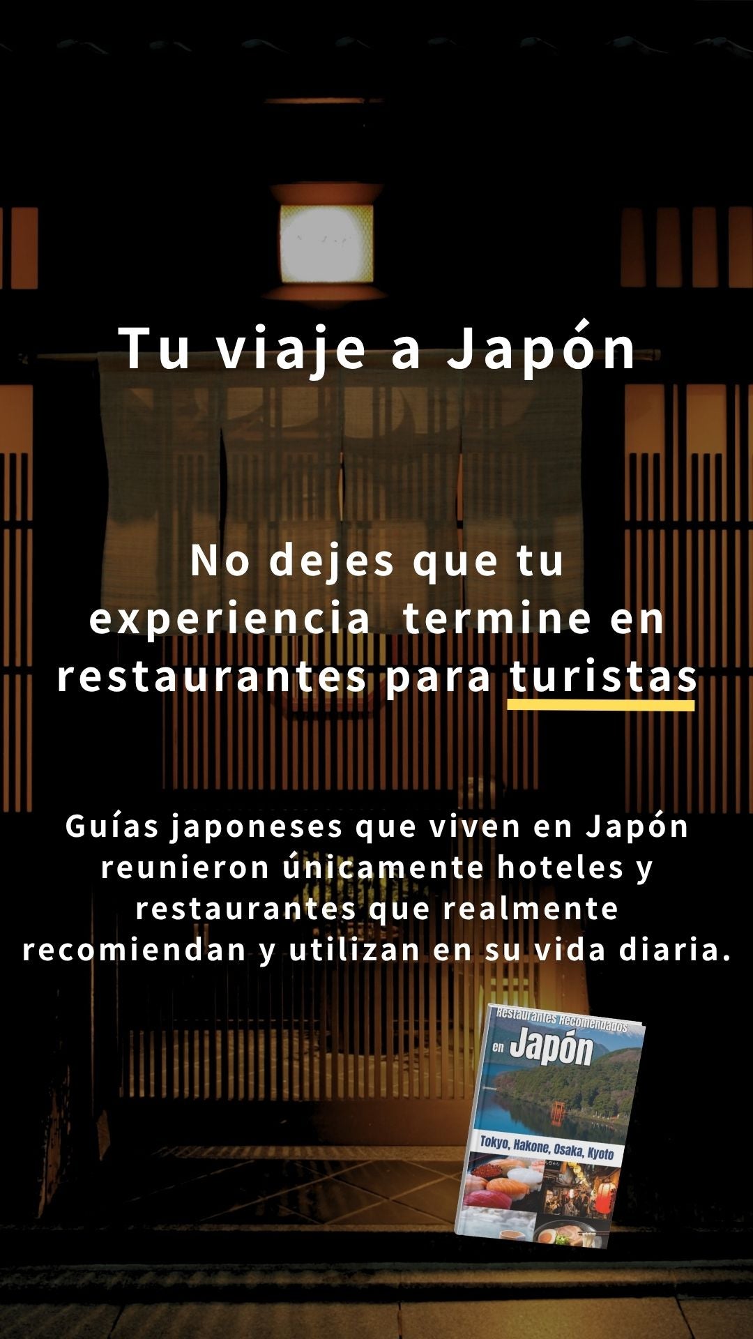 Lista de hoteles y restaurantes recomendados