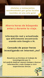 Lista de hoteles y restaurantes recomendados
