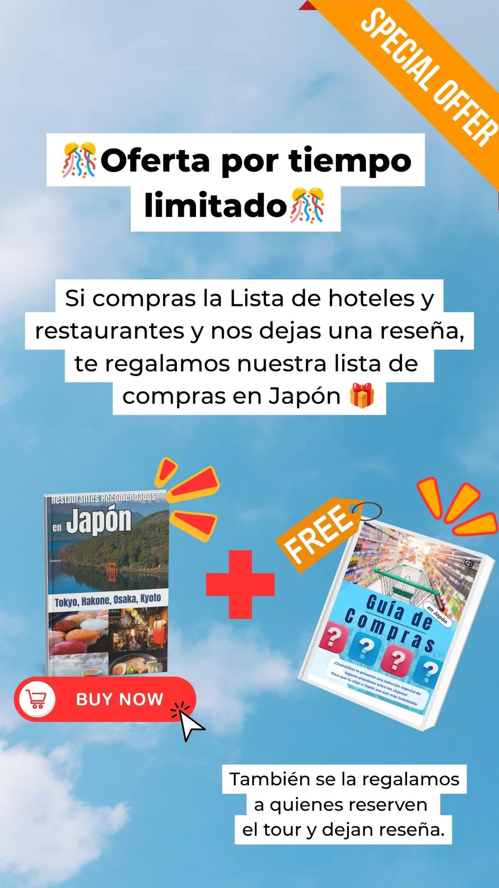 Lista de hoteles y restaurantes recomendados