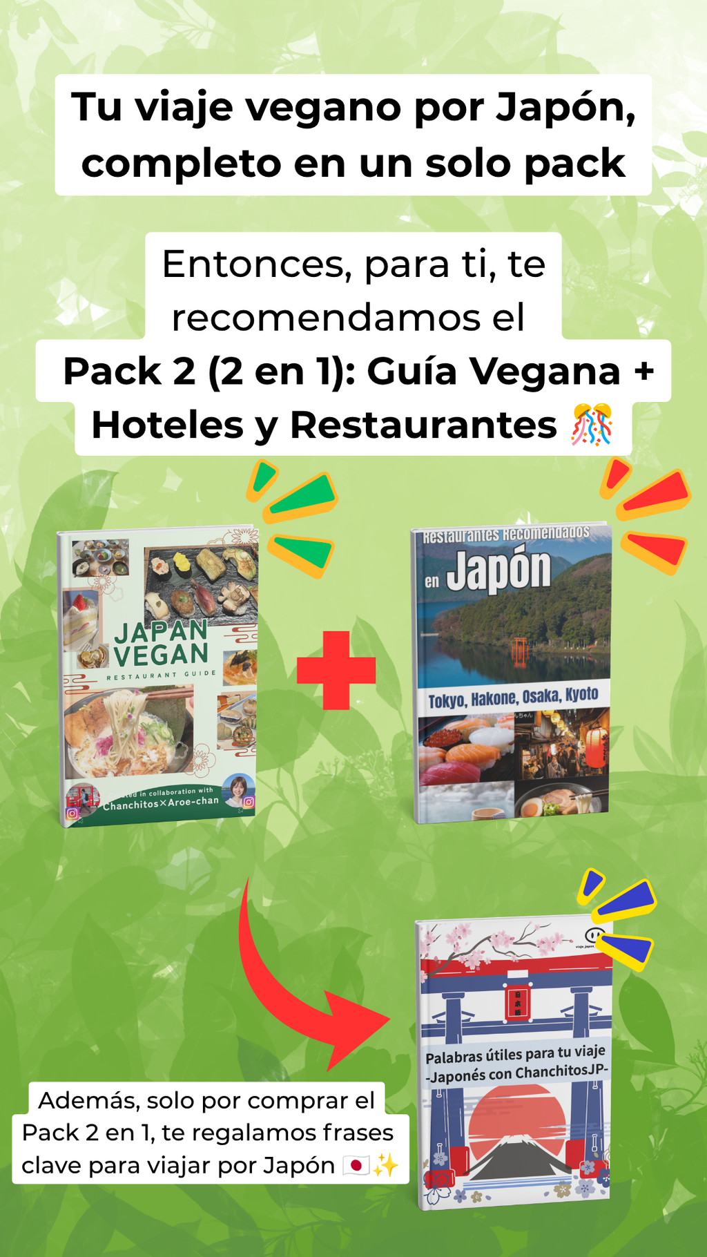 Pack 2 (2 en 1): Guía Vegana + Hoteles y Restaurantes