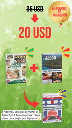 Pack 2 (2 en 1): Guía Vegana + Hoteles y Restaurantes