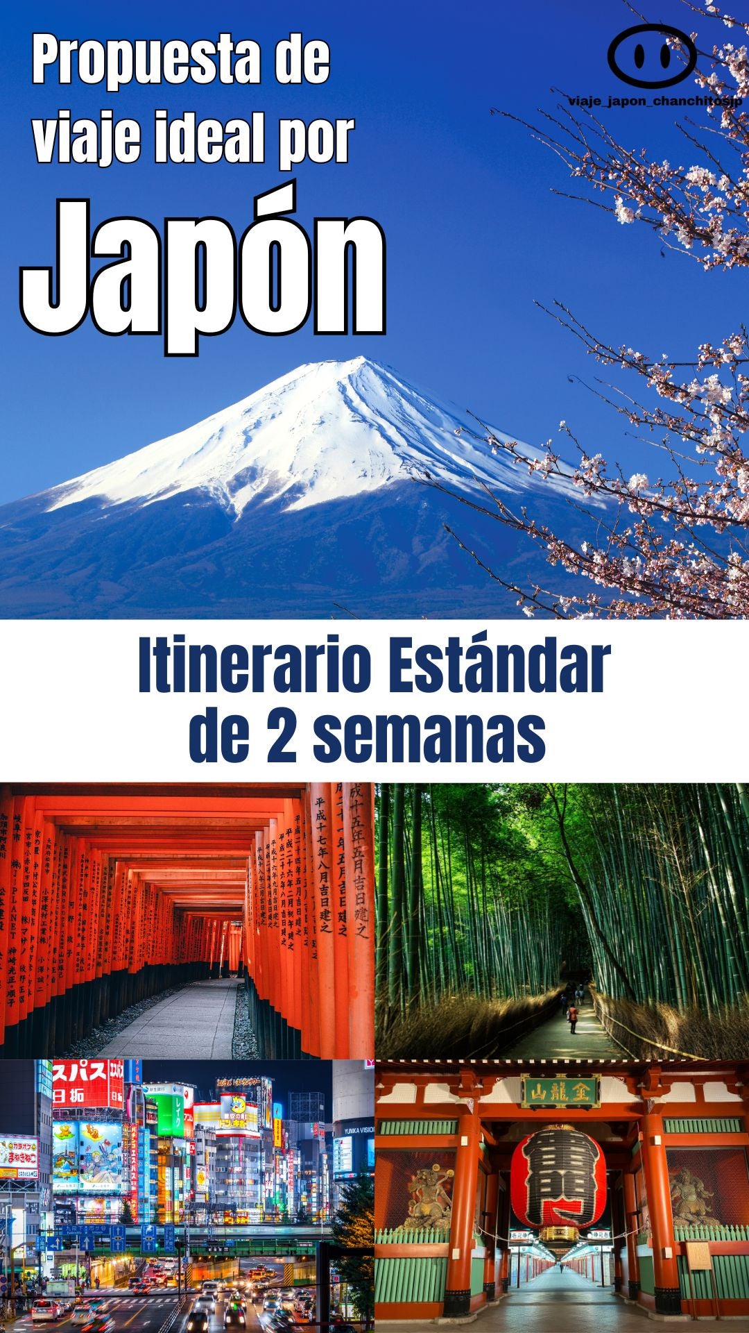 Itinerario estándar de Japón