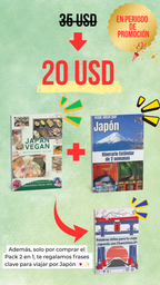 Pack 1 (2 en 1): Guía Vegana + Itinerario de 2 Semanas